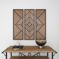 Maple and Jade 35" x 12" Wall Decor in Brown (Set of 3), , large