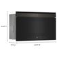 Whirlpool 1.1 Cu. Ft. Built-In Smart Multifunctional Microwave Oven with Air Fry in Black Stainless Steel, , large