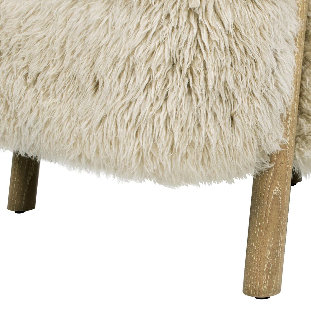 Jennifer Taylor Home Becker Accent Arm Chair in Taupe Beige, , large