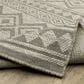 Oriental Weavers Tortuga TR03A 5"3" x 7"3" Beige and Black Area Rug, , large