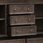 Pulaski Furniture Corp Woodbury 5-Piece King Bedroom Set in Brown, , large
