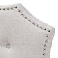 Baxton Studio Aurora Queen Upholstered Headboard in Greyish Beige, , large