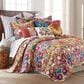 Levtex Delissa 14" x 18" Lumbar Throw Pillow in White and Multicolor, , large