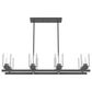 Hunter Hartland 8-Light Linear Chandelier in Noble Bronze, , large