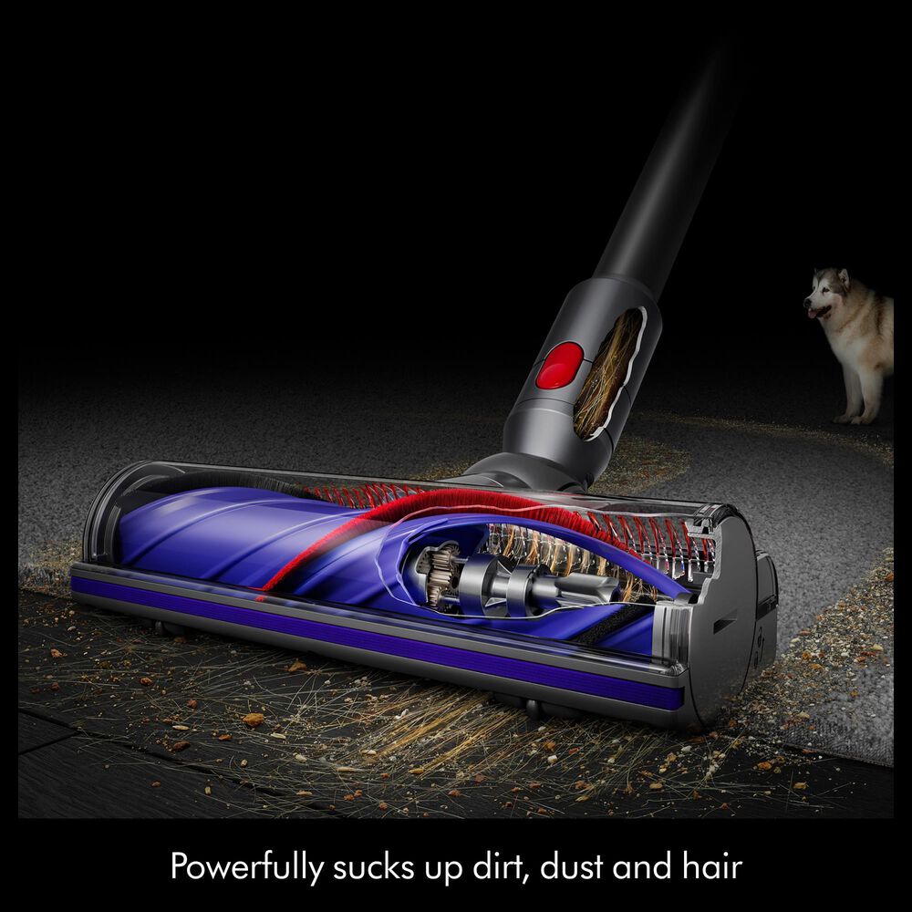 Dyson V9 Motorbar Vacuum in Sprayed Dark Nickel and Gloss Nickel, , large