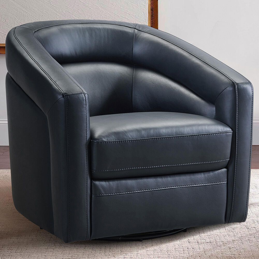 Blue River Desi Swivel Chair in Black, , large
