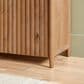 Walker Edison Flynn Scandinavian 58" TV Stand in English Oak, , large