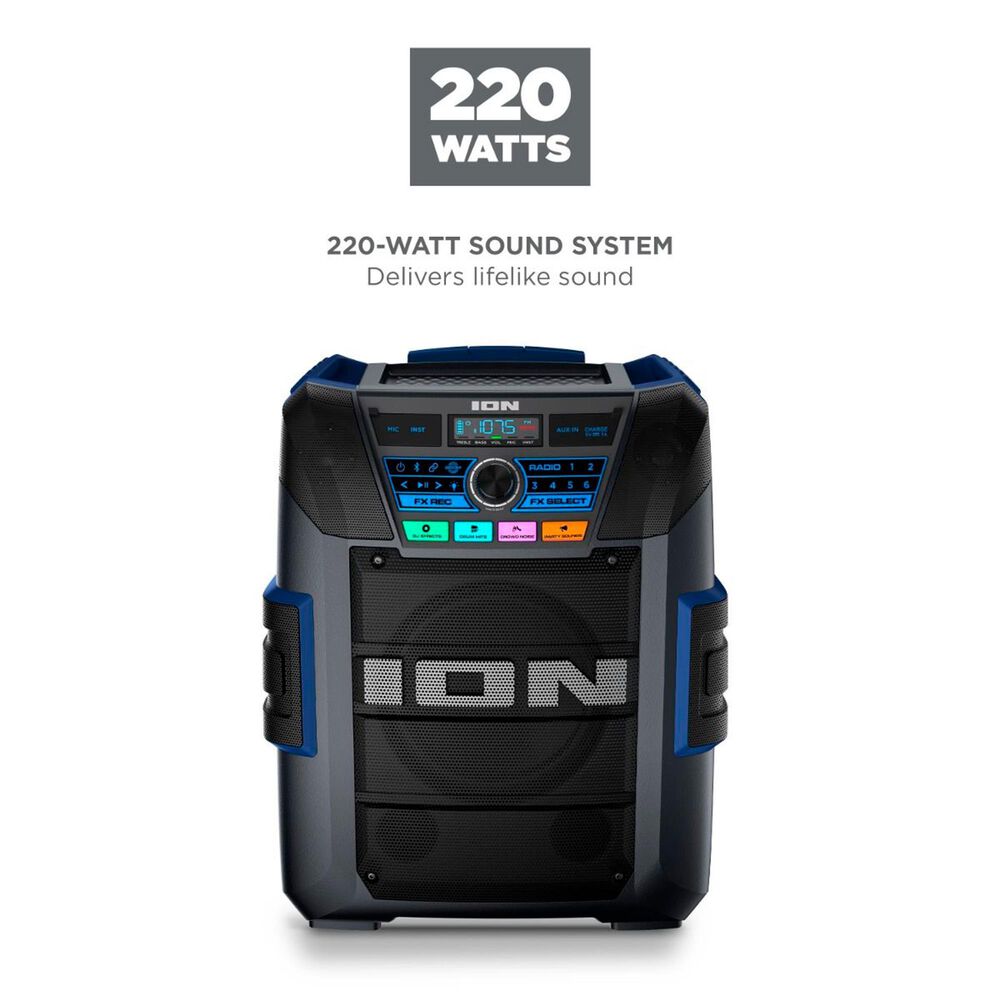 Ion Explorer XL High-Power All-Weather Speaker in Black, , large
