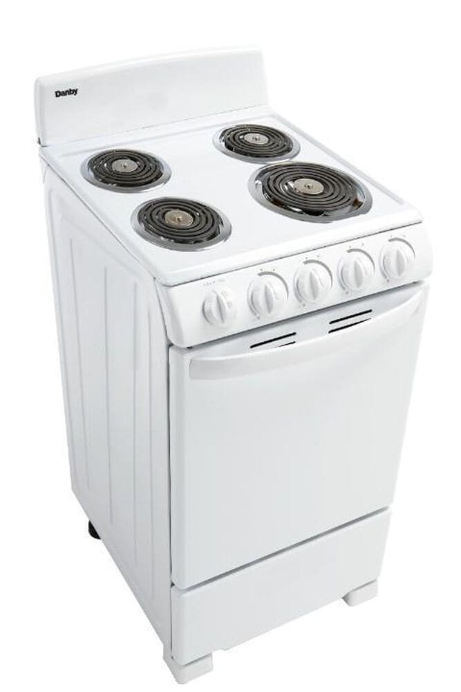 Danby 20" Freestanding Electric Range in White, , large