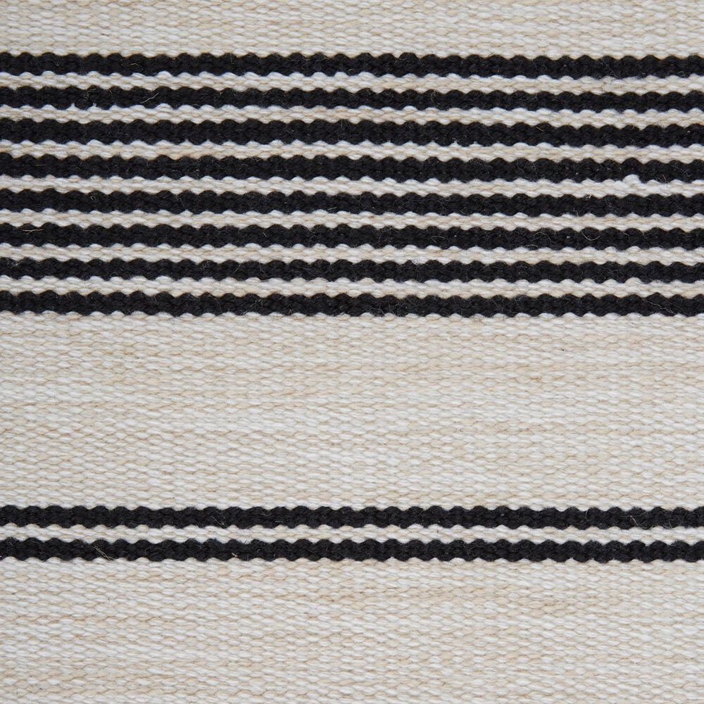 Feizy Duprine 4&#39; x 6&#39; Black Area Rug, , large