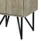 Lexora Home Lancy 24" Single Bathroom Vanity in Rustic Acacia with 2 cm White Cultured Marble Top and Rectangular Sink, , large