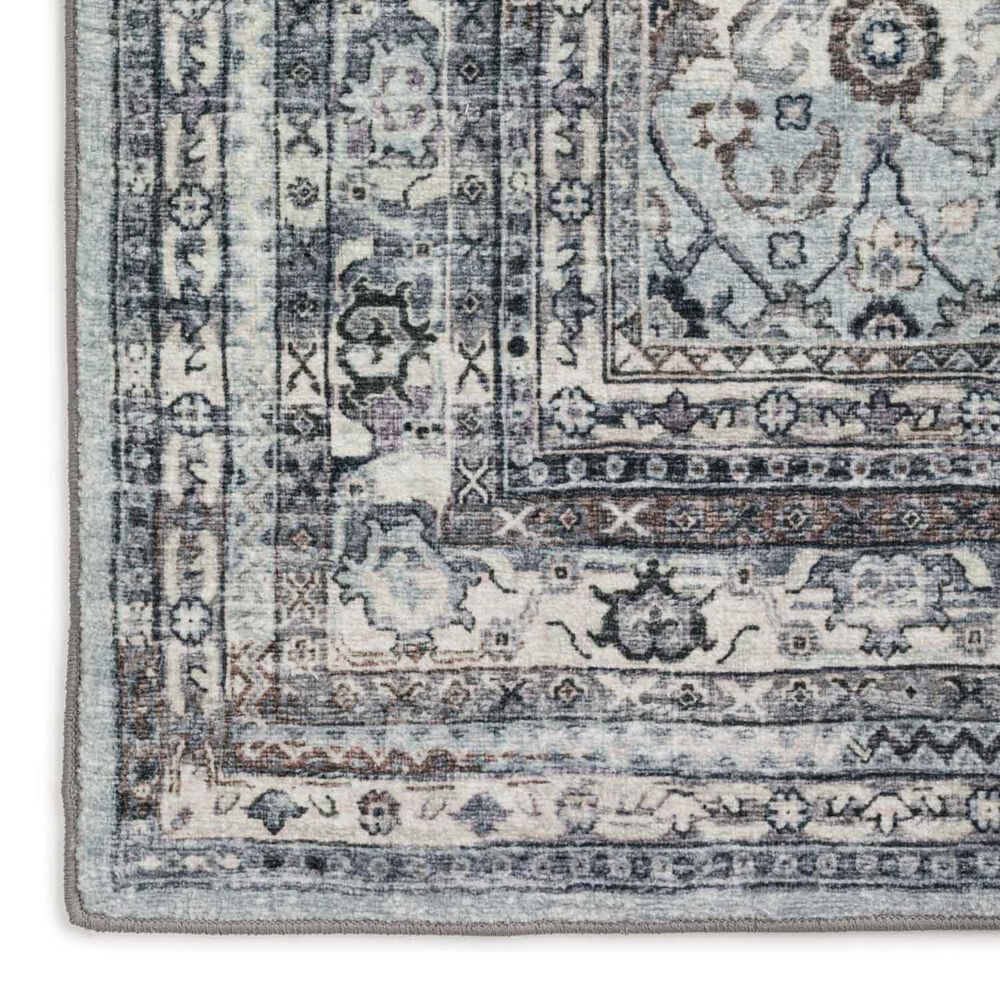 Dalyn Rug Company Jericho JC7 2&#39;6&quot; x 10&#39; Pewter Indoor/Outdoor Runner, , large