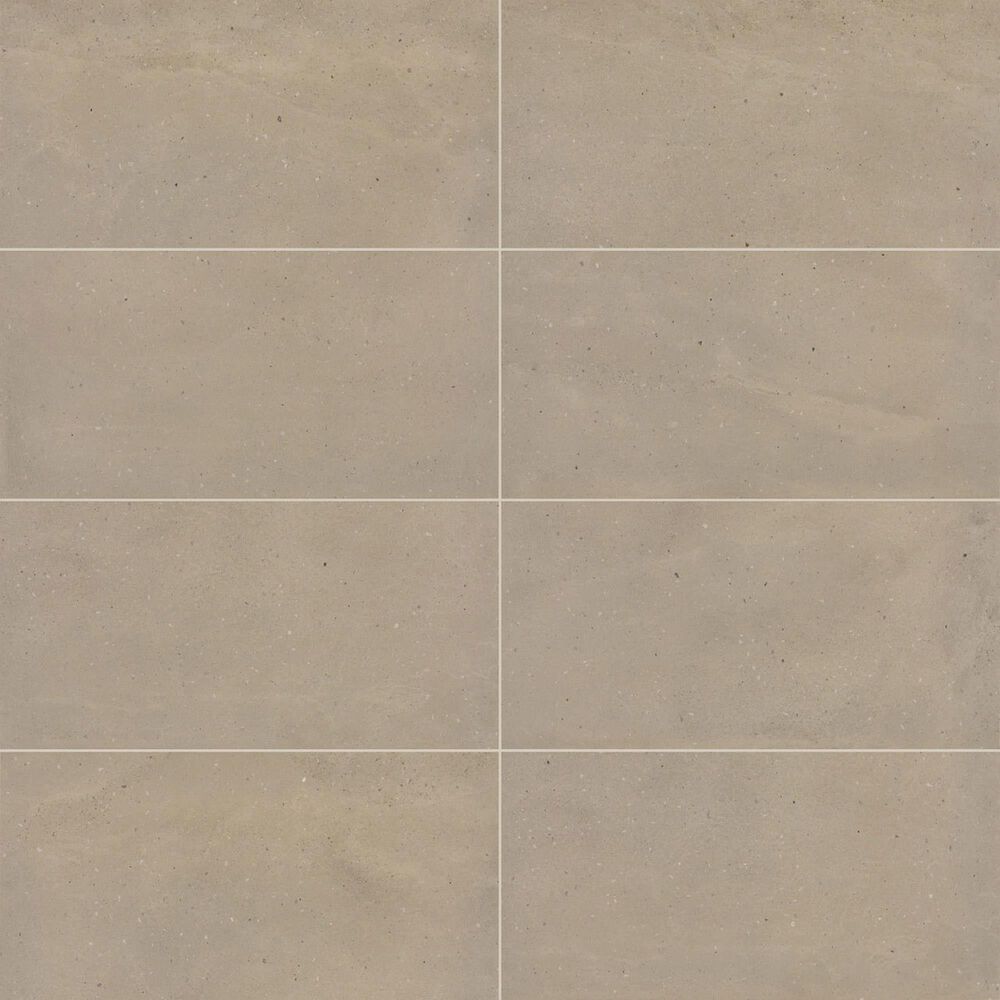 Dal-Tile Exposition Gesso 12" x 24" Porcelain Tile, , large