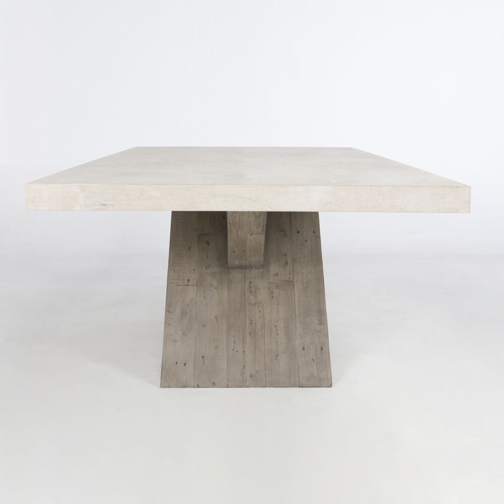 Classic Home Durant 84&quot; Dining Table in Corsican Gray, , large