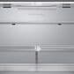 Samsung 23.5 Cu. Ft. Bespoke Counter Depth 4-Door French Door Refrigerator with AI Hybrid Cooling & Beverage Center in Stainless Steel, , large