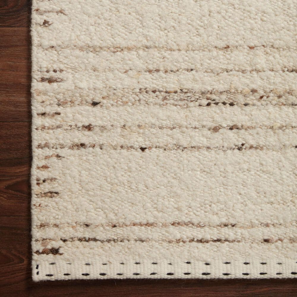 Loloi Roman 2&#39; x 3&#39; Ivory and Pebble, , large