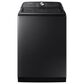 Samsung 5.5 Cu. Ft. Top Load Washer and 7.4 Cu. Ft. Gas Dryer in Black , , large
