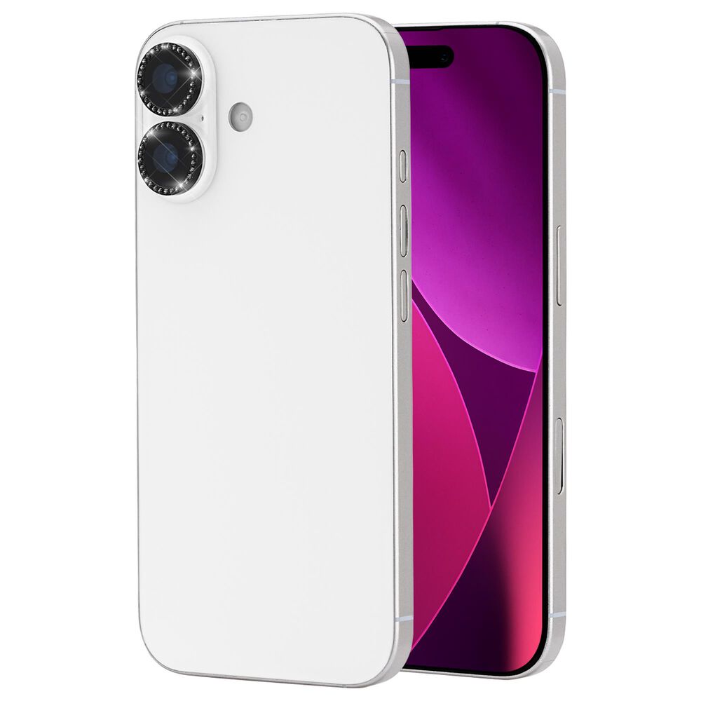 Kate Spade Aluminum Ring Camera Lens Glass Protector for Apple iPhone 17 Set in Stone Nightfall, , large