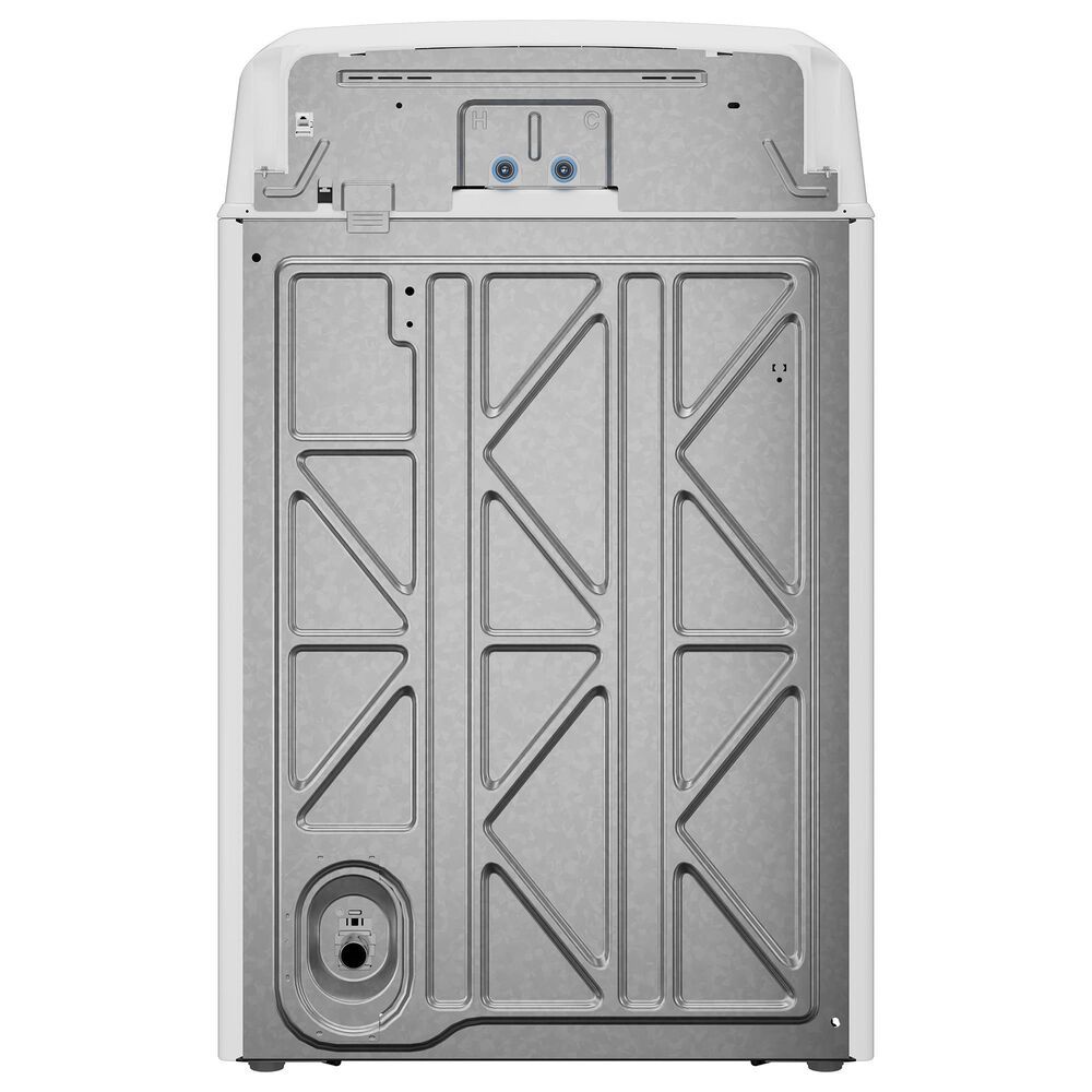 GE Appliances 4.6 Cu. Ft. Capacity Top Load Washer with Stainless SteelBasket in White and Black, , large
