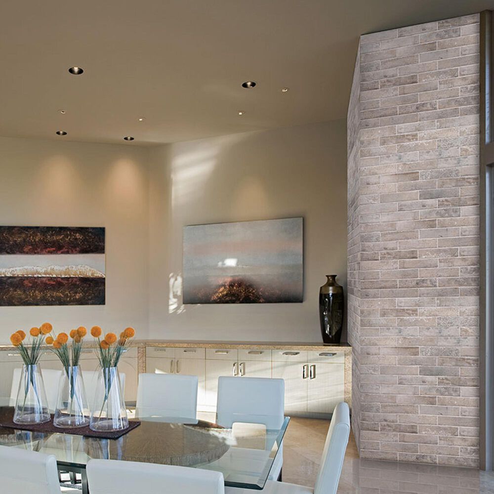 MS International Capella Brick Taupe 2 1/3&quot; x 10&quot; Porcelain Tile, , large