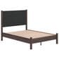 Ashley Pamytta Full Upholstered Panel Platform Bed in Rich Brown, , large