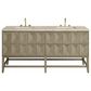 James Martin Emmeline 72" Double Bathroom Vanity in Pebble Oak with 3 cm Tajnar Eclos Top and Rectangular Sinks, , large