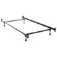 Home by Hollywood Twin/Full Headboard and Footboard Bed Frame in Black, , large
