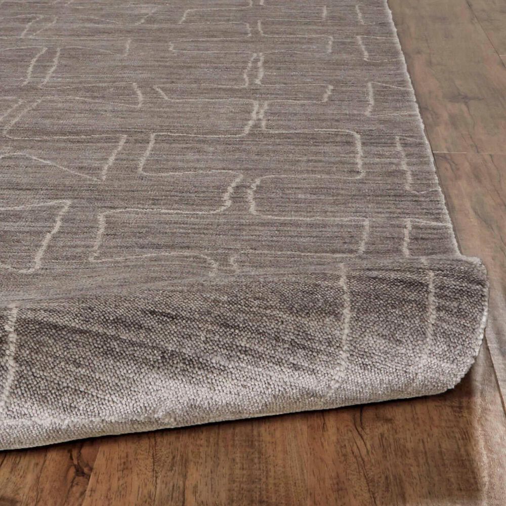 Feizy Lennox 2&#39; x 3&#39; Taupe and Ivory Area Rug, , large