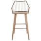 Lumisource Winston Barstool in Whitewashed and Antique Copper, , large