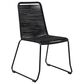 Blue River Koala and Shasta 5-Piece Patio Dining Set in Black and Dark Eucalyptus, , large