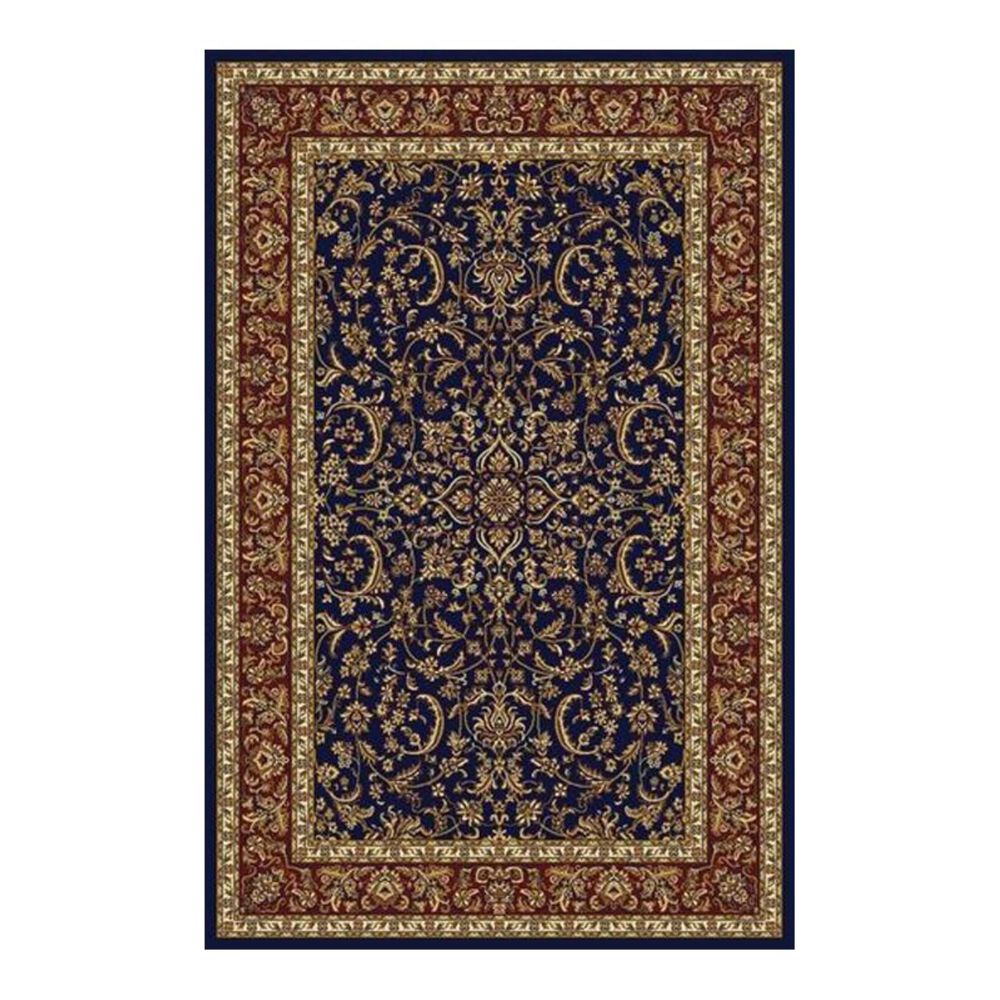 Radici USA Noble 1318 7"10" Round Navy Area Rug, , large