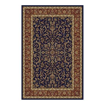 Radici USA Noble 1318 7"10" Round Navy Area Rug, , large