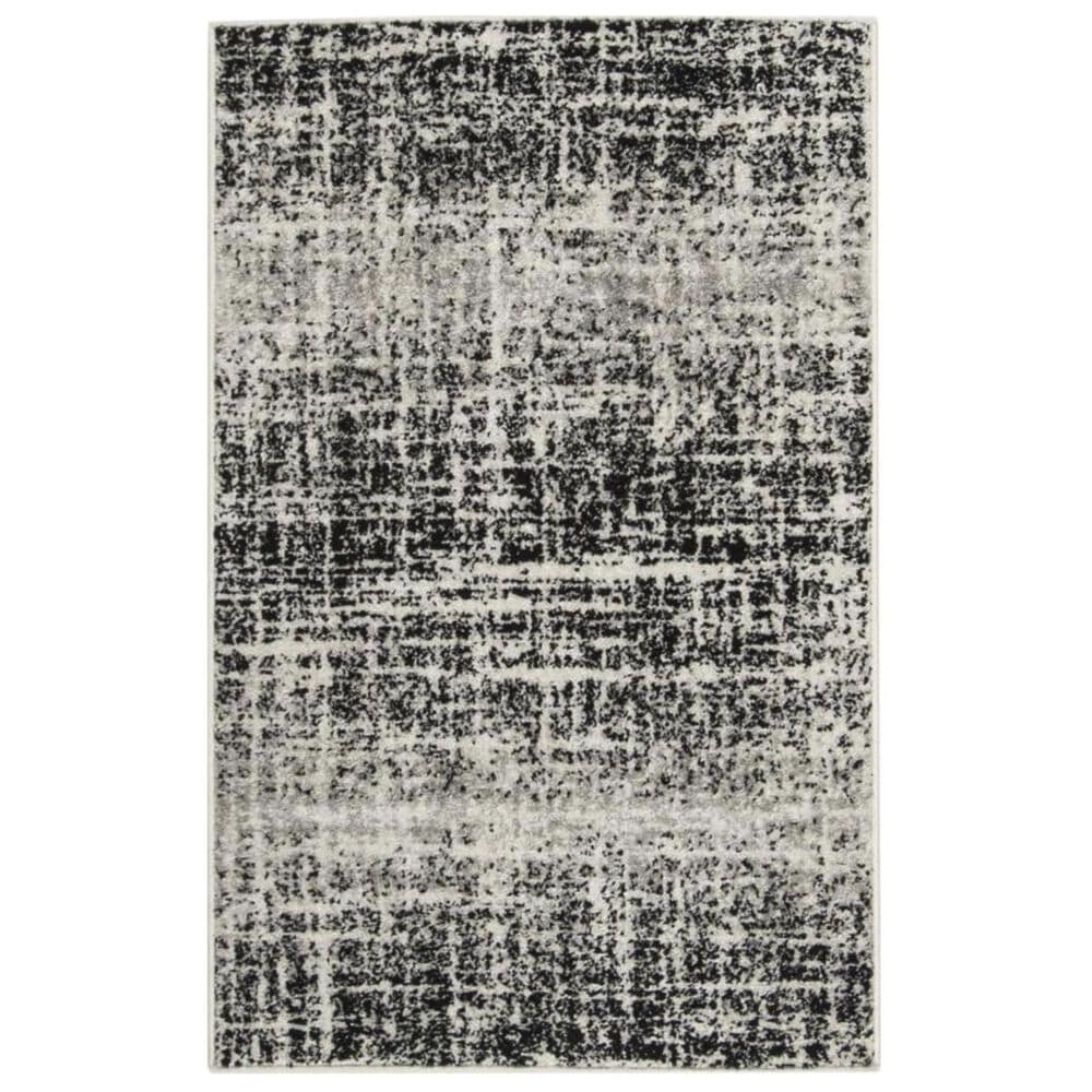 Safavieh Adirondack ADR116B 2"6" x 4" Ivory and Black Runner, , large