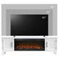 Legends Home Sonoma 78" Fireplace Console in Jasmine White Wash, , large