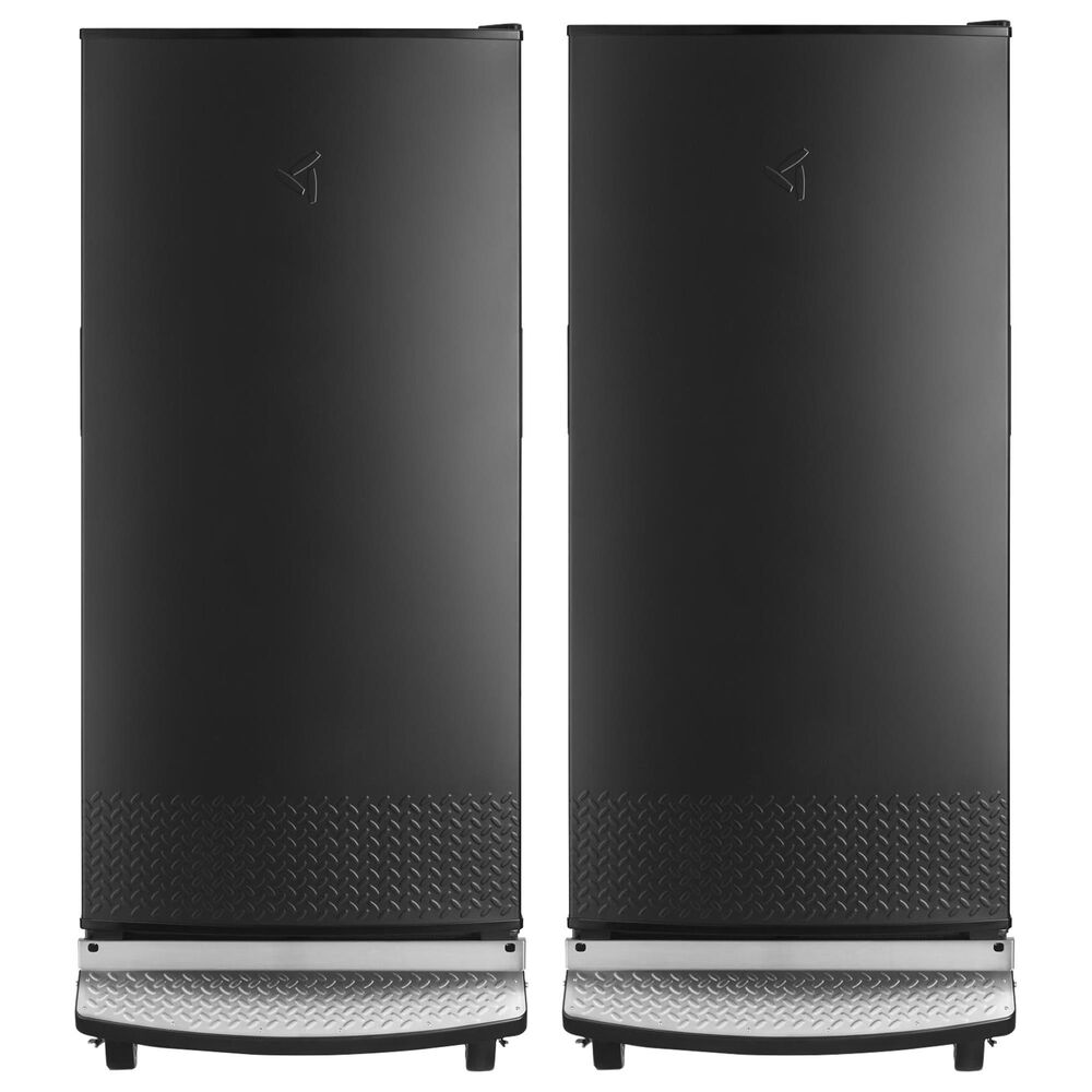 Gladiator 17.8 Cu. Ft. Freestanding All Refrigerator and 17.8 Cu. Ft. Upright Freezer in Black, , large