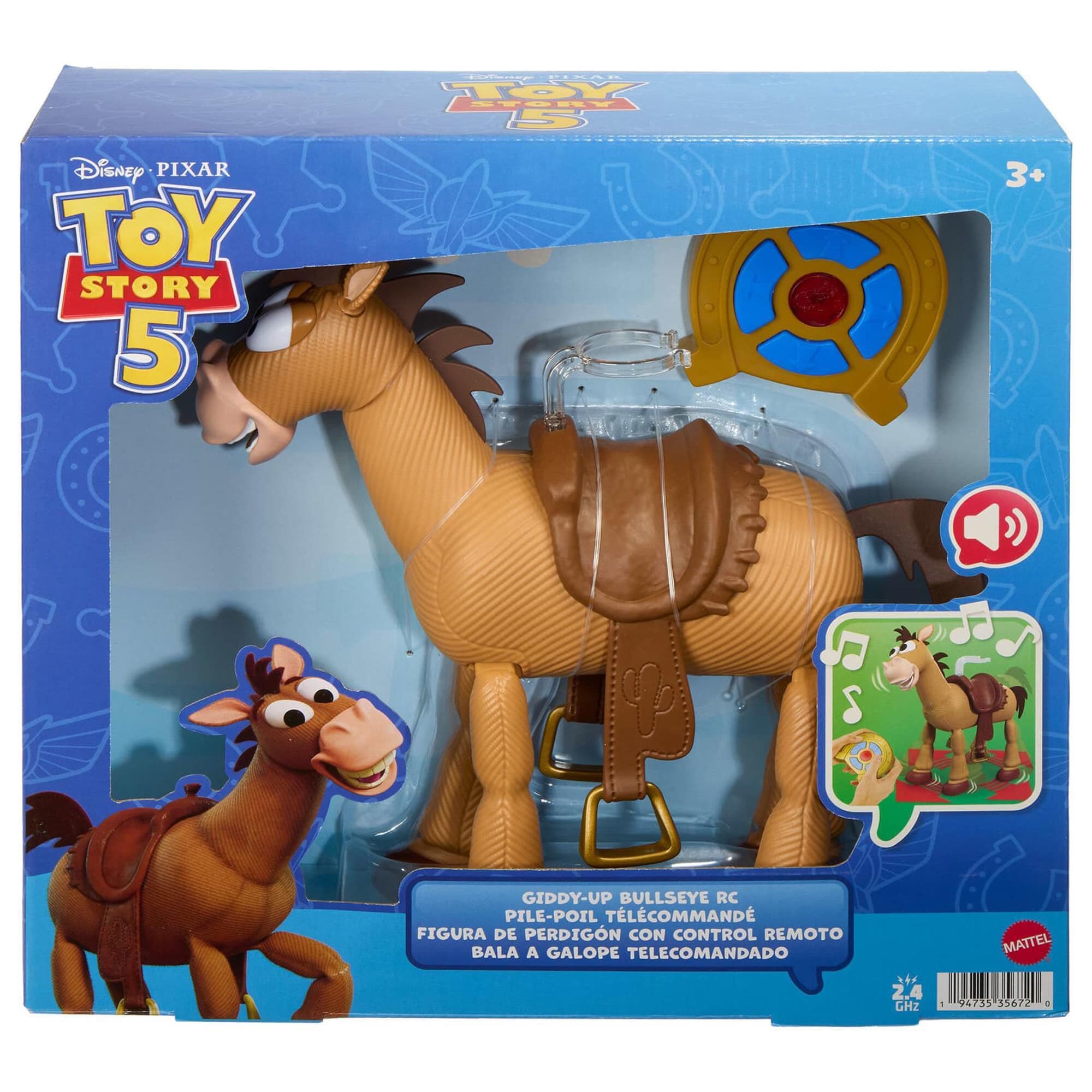 Pixar Giddy-Up Bullseye 12