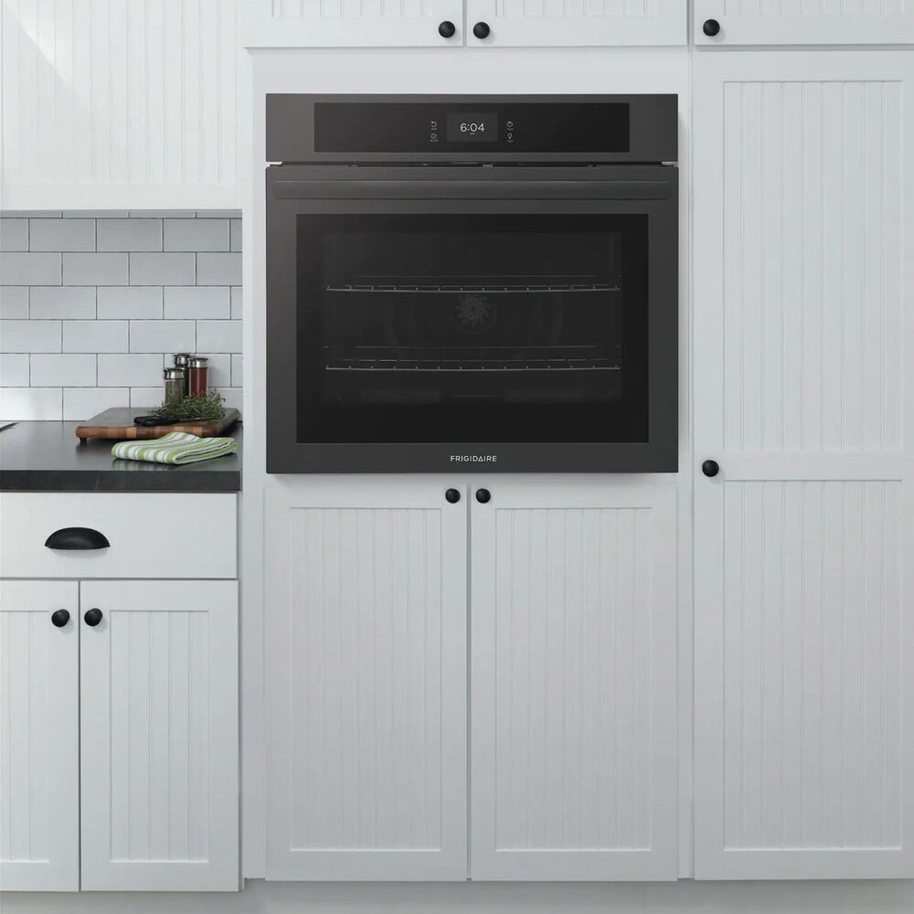 Frigidaire 30&quot; Single Electric Wall Oven with Fan Convection in Black, , large