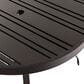 Woodard 36" Round Patio Coffee Table in Twilight, , large