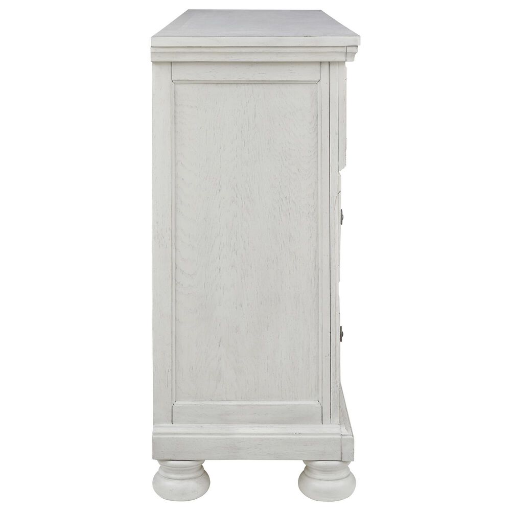 Signature Design by Ashley Robbinsdale 3 Piece King Bedroom Set in Antique White, , large
