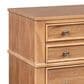Hearth and Haven 3-Drawer Nightstand with Felt-Lined Hidden Space in Natural (Set of 2), , large