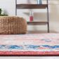Safavieh Riviera 4"5" x 6"5" Navy and Red Area Rug, , large