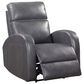 Simeon Collection Devin Power Recliner in Pebble Grey, , large