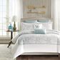 Hampton Park Maya Bay 16" Pillow in White, , large