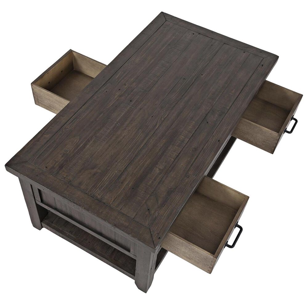 Waltham Madison County 3-Drawer Cocktail Table in Barnwood, , large