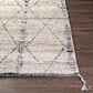 Surya Birch 2" x 3" Beige, Cream, Gray, Charcoal and Black Area Rug, , large