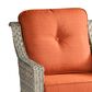 HOMLUX Outdoor Arm Chair in Orange (Set of 2), , large