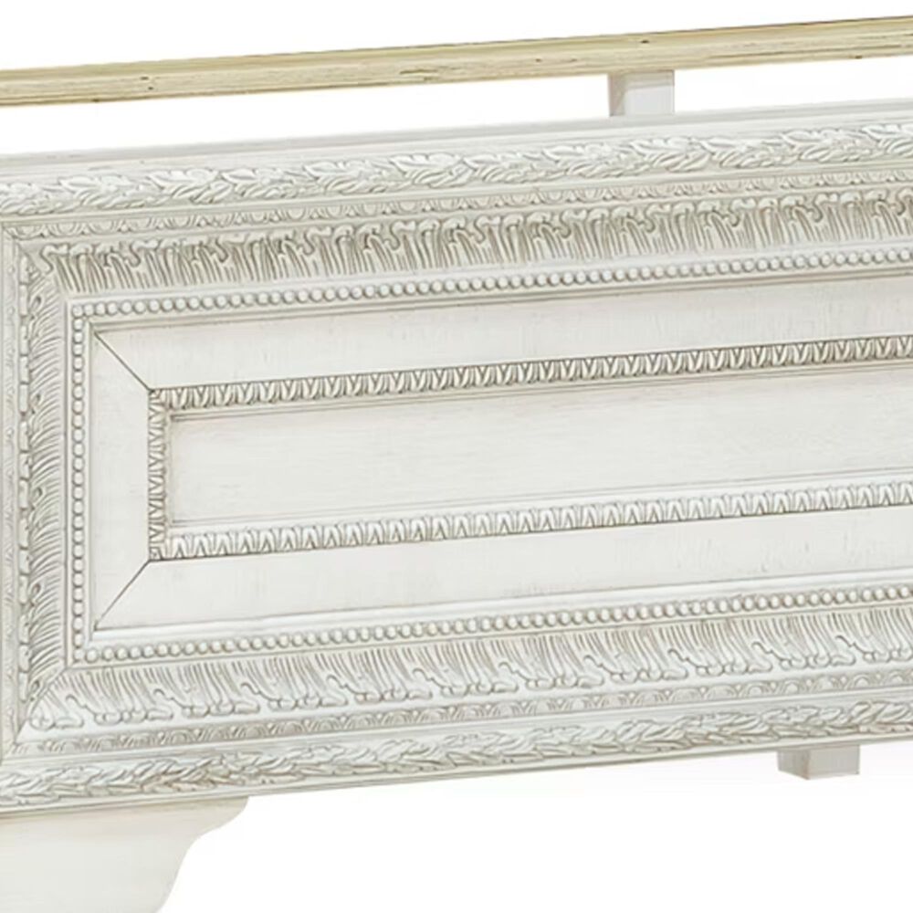 Chapel Hill Camila 3-Piece Queen Bedroom Set in White and Silver, , large
