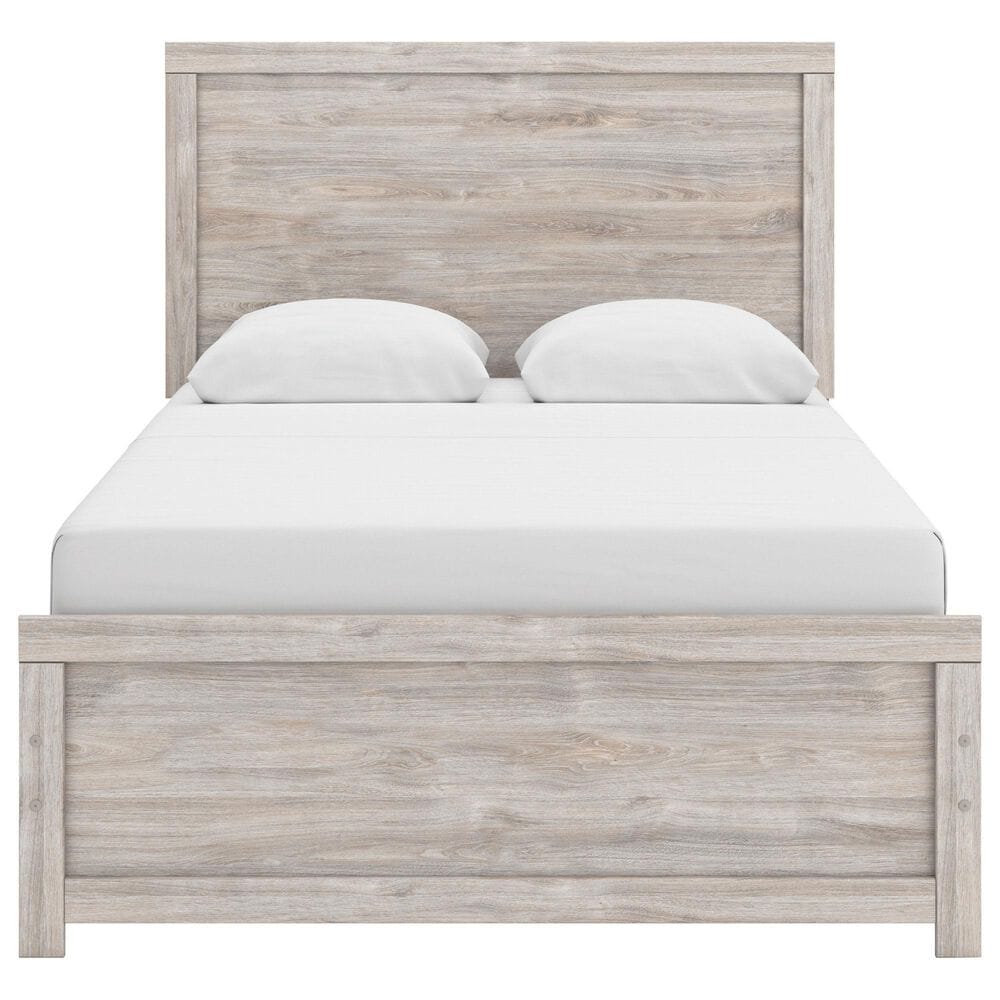 Ashley Broachmyn 4 Piece Full Bedroom Set in Light Gray, , large