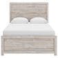 Ashley Broachmyn 4 Piece Full Bedroom Set in Light Gray, , large