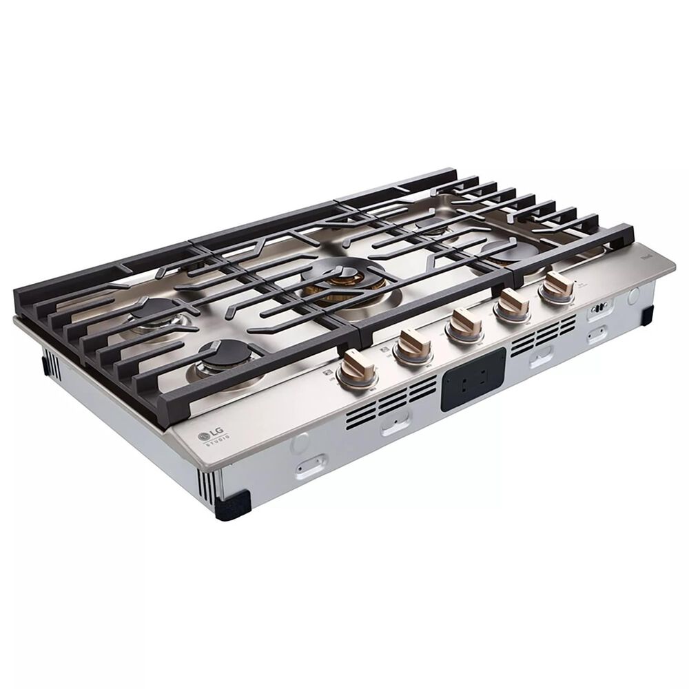 LG Studio 36&quot; UltraHeat Gas Cooktop with EasyClean in Stainless Steel, , large